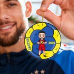 Personalized Sports Ball Cartoon Character Christmas Ornament with Name and Year Holiday Tree Decor Birthday Gift for Sports Lovers