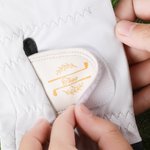 Personalized Golf Elements Monogram Design Gloves with Name Golfer Accessories Club Competition Souvenir Birthday Gift for Golf Lovers Golfers