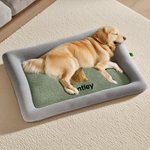 Personalized 3D Cartoon Dog Soft Pet Bed Mat with Name Indoor Outdoor Activities Pet Party Birthday Gift for Pet Owners Lovers
