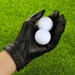 Personalized Golf Elements Monogram Design Gloves with Name Golfer Accessories Club Competition Souvenir Birthday Gift for Golf Lovers Golfers