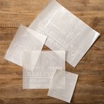 Personalized Realtyist Branding Real Estate Marketing Car Window Decal Sticker Scraper Set with Name Number Website QR Business Team Gift for Agents