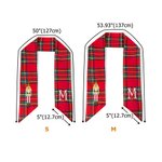 Cascanueces de Navidad Personalizado Faja Corona con Bordado Inicial Decoración para el Hogar Regalo de Navidad para Amigos de la Familia