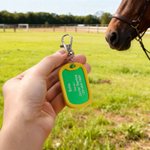 Personalized Multicolor Name ID Horse Emergency Tag with Text Horse Harness Decor Birthday Gift for Horse Owners