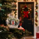 Personalised Christmas House Door Acrylic Ornament with Names and Address Home Decor Christmas Gift for Family Friends New Home Movers