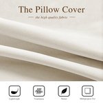 Personalized Cute Cartoon Dream Girl Throw Pillow Cover with Name Home Decor Christmas Birthday Gift for Boys Girls