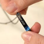 Personalizado 1-4 Lados Grabado Cenizas Urna Bar Collar con Piedra de Nacimiento y Texto Cremación Joyería Memorial Regalo para Ella Él