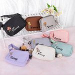 Personalisierte Vintage Geburt Blume Name wasserdicht Crossbody Fanny Pack Taille Tasche mit verstellbarem Gurt Geburtstag Geschenk für Frauen