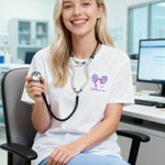 Personnalisé Infirmière en réanimation, noeud brodé, Stethoscope, T-shirt, sweat-shirt à capuche avec fermeture éclair et nom Cadeau de la journée des infirmières pour le personnel médical
