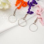 Personalized Multicolor 3D Printed Arabic Calligraphy Name PLA Keychain Bag Tag Islamic Eid Gift for Friends Family Arabic Speakers