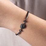 Personalized Cross Photo Projection Bracelet with 100 Languages I Love You Dainty Jewelry  Birthday Anniversary Gift for Christians