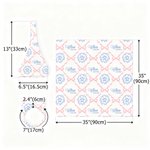 Couverture de Nid d'ange Rose Personnalisée avec Texte Douceur de Douche de Bébé Fille Cadeau de Photographie pour Bébé Nouveau-né