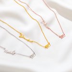 Collana personalizzata con nome di nave da crociera Gioielli delicati Regalo di compleanno di viaggio e anniversario per donne ragazze marinai