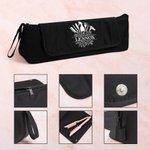 Gepersonaliseerd stijlvol haar gereedschap opbergtasje met naam hittebestendig mat draagbare reizen Essentials Verjaardagscadeau voor vrouwen