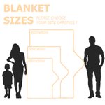 Personalized Cartoon Sport Character Soft Hooded Blanket with Name and Number Birthday Christmas Game Gift for Ice Hockey Players Lovers