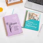 Personalized Bible Birth Flower Name 2026 Planner A5 Spiral Notebook with Weekly Monthly Planning Pages Daily Use Birthday Gift for Family Friends