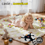 Marsupilami de Cola Larga Manta Suave Personalizada con Nombre Decoración para el Hogar Regalo de Cumpleaños y Navidad para Niños | Callie × Marsupilami