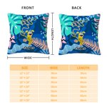 Personalized Cute Long Tailed Marsupilami Throw Pillow Cover Home Decor Birthday Christmas Gift for Kids | Callie × Marsupilami®