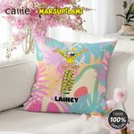 Personalized Cute Long Tailed Marsupilami Throw Pillow Cover Home Decor Birthday Christmas Gift for Kids | Callie × Marsupilami®