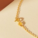 Personalized Minimalist Birthstone Evil Eye Necklace Protective Jewellery Birthday Anniversary Gift for Women