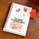Personalizado Lindo Reno de Navidad Pingüino Titular de la tarjeta de regalo con el nombre de regalo de Navidad para los amigos de la familia de regalo