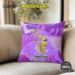 Personalized Cute Long Tailed Marsupilami Throw Pillow Cover Home Decor Birthday Christmas Gift for Kids | Callie × Marsupilami®