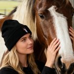 Personalizzato ricamato Cartoon Horse Face morbido cappello Beanie usura quotidiana compleanno regalo di Natale per gli amanti dei cavalli