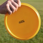 Timbro personalizzato per il golf a disco con testo e nome in inchiostro nero Attività all'aperto Regalo di compleanno per gli amanti del golf a disco