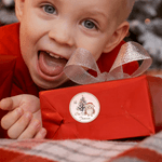 Personalized Cute Cartoon Forest Animals Christmas Countdown Waterproof Stickers with Name Gift Decoration Christmas Gift for Boys Girls