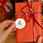 Personalized Cute Cartoon Forest Animals Christmas Countdown Waterproof Stickers with Name Gift Decoration Christmas Gift for Boys Girls