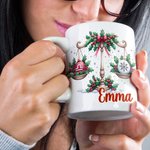 Personalized Twelve Constellations 11 oz 15 oz Ceramic Coffee Mug with Name Daily Use Christmas Gift for Family Friends