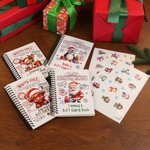 Personalized Cute Christmas Reindeer Penguin Gift Card Holder with Name Christmas Gift for Gift Family Friends