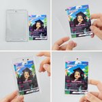 Personalized Funny Classic TCG Poke Card with Photo Glitter Family Game Card Celebrating Graduation Card Birthday Gift For Women Men