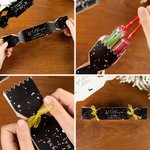 Personalized Winter Wonderland Christmas Tree Christmas Cracker Treat Box with Name Holiday Party Decor Christmas Gift for Family Kids