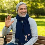 Personalized Cartoon Character Birth Flower Multicolour Super Soft Tassel Warm Scarf with Name Christmas Birthday Gift for Family Friends