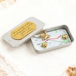 Personalisierte Flugzeug Karten Box mit Initialen und Adresse Weihnachten Jahrestag Geschenk für Paar