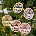 Personalized Medical Symbol Christmas Ornament with Name and Job Ttile Appreciation Christmas Gift for Nurse Doctor Medical Staff