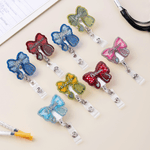 Personalized Acrylic Bow Stethoscope Badge Reel with Name  Daily Use Nurses' Day Gift for Nurses Doctors