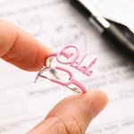 Personalisierte Multicolor Stethoskop Name Emaille Ring Zierlich Schmuck Anerkennung Geburtstag Weihnachten Geschenk für Krankenschwester medizinisches Personal Absolvent