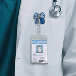 Personalized Acrylic Bow Stethoscope Badge Reel with Name  Daily Use Nurses' Day Gift for Nurses Doctors