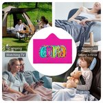 Personalisierte mehrfarbige Paisley Brief weiche Kapuzendecke mit Namen Home Decor Geburtstag Weihnachten Geschenk für Kinder Familie