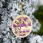 Personalized Medical Symbol Christmas Ornament with Name and Job Ttile Appreciation Christmas Gift for Nurse Doctor Medical Staff