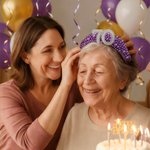 Personalized Handmade Pearl Crown Headband with Age Birthday Party Gift for Women Girls