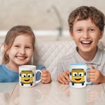 Tazza da caffè in ceramica personalizzata Best Bus Driver 11 oz 15 oz con nome Regalo di compleanno per autista di autobus per uso quotidiano