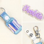 Personlig flerfärgad pennhållare i PU-läder Badge Reel med namn Sjukskötersketillbehör Sjuksköterskeveckan Uppskattningsgåva för sjuksköterskor Läkare