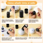 Sello personalizado para pelotas de golf con monograma y caja de almacenamiento de metal regalo para el Día del Padre para jugadores de golf