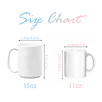 Personalised Cute Cartoon Christmas Hat Animal 11 oz 15 oz Ceramic Mug with Name Daily Use Christmas Gift for Boys Girls