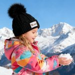 Personlig flerfärgad snögubbe ren jultomten söt Pom-Pom mjuk stickad mössa med namn vintertillbehör födelsedagspresent för pojkar flickor