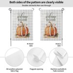 Personalized Vintage Coquette Bow Pumpkin Garden Flag with Initials and Name Garden Decor Birthday Anniversary Gift for Family Gardening Enthusiasts