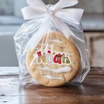 Personalized Santa Claus Elk Waterproof Stickers with Name Christmas Festival Party Gift for Family