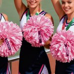 Personalised Cheer Pom Pom Tags Set of 2 with Glitter Name Daily Training Competition Day Gift for Cheerleaders Girls